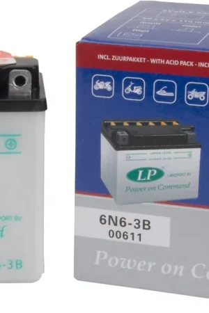 Beperkte Voorraad LANDPORT - 6N6-3B 00611 DRY - Batteries - COMBIPACK EU2019/1148